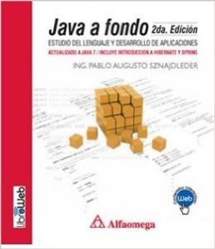 portada Java a Fondo: Estudio del Leng. Y Des. D Apl. Sznajdleder. 2ed