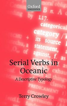 portada Serial Verbs in Oceanic: A Descriptive Typology (in English)