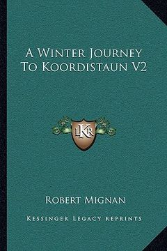 portada a winter journey to koordistaun v2 (en Inglés)