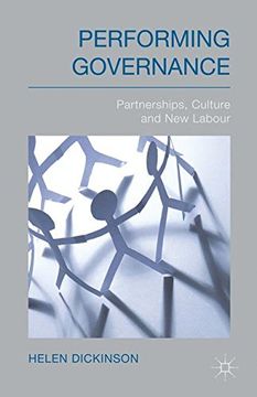 portada Performing Governance: Partnerships, Culture and new Labour (en Inglés)