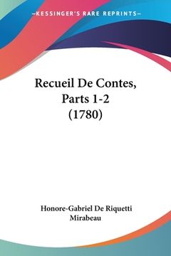 portada Recueil De Contes, Parts 1-2 (1780) (en Francés)