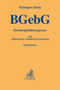 portada Bgebg: Bundesgebührengesetz (en Alemán)