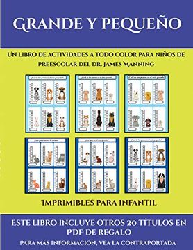portada Imprimibles Para Infantil (Grande y Pequeño): Este Libro Contiene 30 Fichas con Actividades a Todo Color Para Niños de 4 a 5 Años