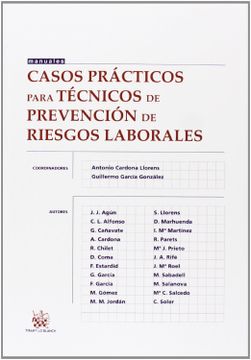 portada Casos Prácticos Para Técnicos de Prevención de Riesgos Laborales (Manuales de Derecho del Trabajo y Seguridad Social)