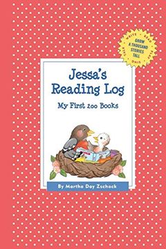 portada Jessa's Reading Log: My First 200 Books (Gatst) (Grow a Thousand Stories Tall) (en Inglés)