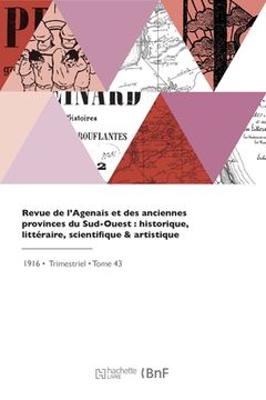 portada Revue de l'Agenais et des anciennes provinces du Sud-Ouest (in French)