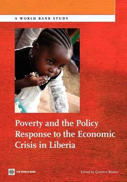 portada poverty and the policy response to the economic crisis in liberia