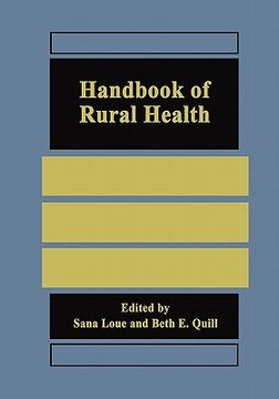 portada handbook of rural health (in English)