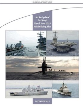 portada An Analysis of the Navy’s Fiscal Year 2015 Shipbuilding Plan