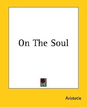 portada on the soul (in English)