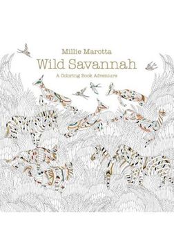 wild savannah coloring pages