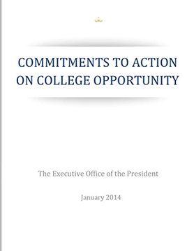 portada Commitments to Action on College Opportunity