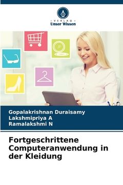 portada Fortgeschrittene Computeranwendung in der Kleidung (en Alemán)