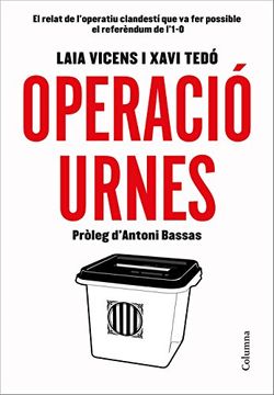 portada Operació Urnes (no Ficció Columna) (in Catalá)