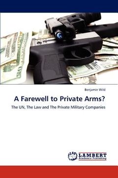 portada a farewell to private arms? (en Inglés)