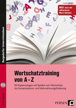 portada Wortschatztraining von a-z (in German)