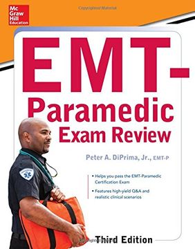 portada McGraw-Hill Education's EMT-Paramedic Exam Review, Third Edition (en Inglés)