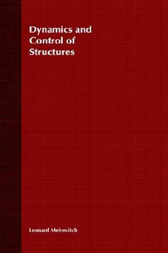 portada dynamics and control of structures (en Inglés)