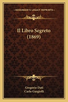 portada Il Libro Segreto (1869) (en Italiano)