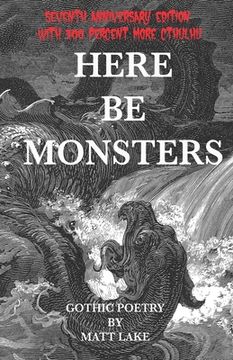 portada Here Be Monsters: Gothic Poetry (en Inglés)