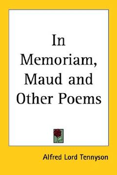 portada in memoriam, maud and other poems (en Inglés)