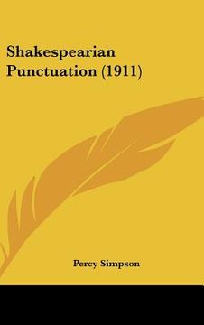 portada shakespearian punctuation (1911) (en Inglés)