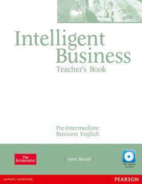 portada Intelligent Business Pre-Intermediate Teachers Book and Test Master Cd-Rom Pack 