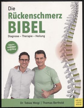 portada Die Rückenschmerz-Bibel. Diagnose - Therapie - Heilung. (en Alemán)