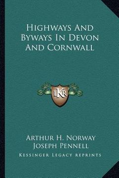 portada highways and byways in devon and cornwall (en Inglés)