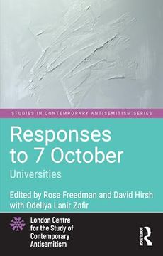 portada Responses to 7 October: Universities (Studies in Contemporary Antisemitism) (en Inglés)