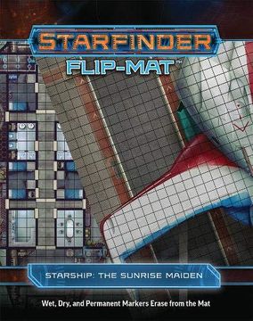 portada Starfinder Flip-Mat Starship: The Sunrise Maiden (en Inglés)