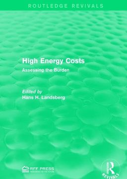 portada High Energy Costs: Assessing the Burden (in English)