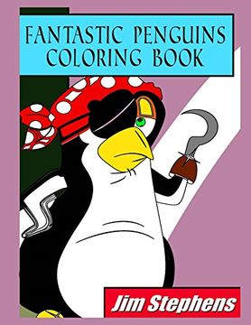 portada Fantastic Penguins Coloring Book