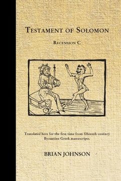 portada The Testament of Solomon: Recension c (in English)