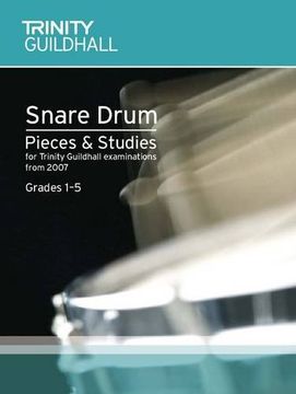 portada Percussion Exam Pieces & Studies Snare Drum Book 1: Grades 1-5 (Trinity Guildhall Percussion Examination Pieces & Studies)