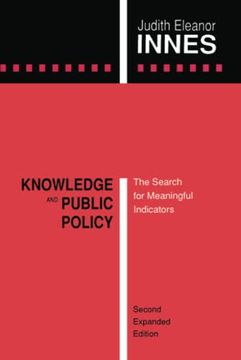 portada Knowledge and Public Policy: The Search for Meaningful Indicators (en Inglés)