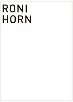 portada Roni Horn: Artist's Portfolio (Artist Sketchbook) (in Spanish)
