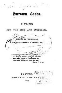 portada Sursum Corda, Hymns for the Sick and Suffering (en Inglés)