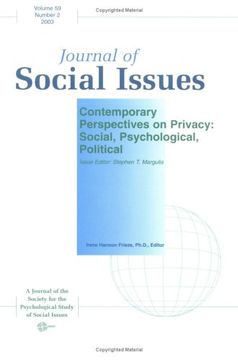 portada Contemporary Perspectives on Privacy: Social, Psychological, Political