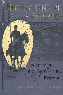 portada recollections of a private (en Inglés)