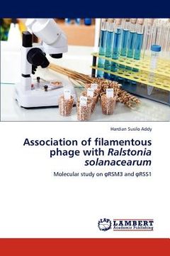 portada association of filamentous phage with "ralstonia solanacearum" (en Inglés)