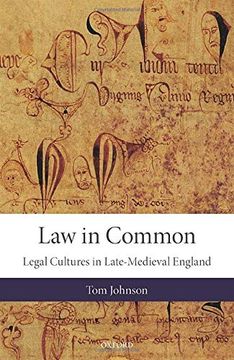 portada Law in Common: Legal Cultures in Late-Medieval England (in English)