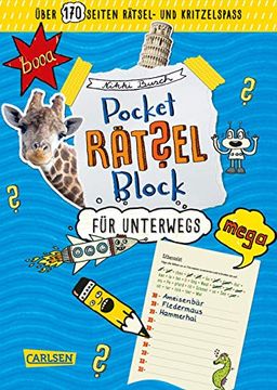 portada Rätsel für Unterwegs: 100% Rätselspaß für Deine Tasche (Pocket-Rätsel-Block) (in German)