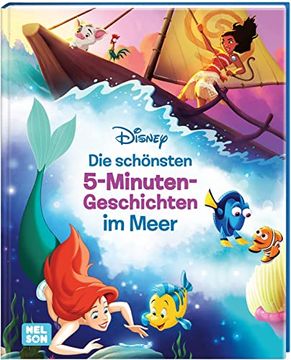 portada Disney: Die Schönsten 5-Minuten-Geschichten: Im Meer: Zum Vor- und Selbstlesen für Kinder ab 4 Jahren (Disney Klassiker) (en Alemán)