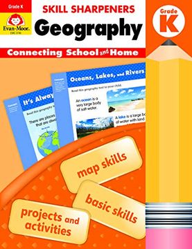 portada Skill Sharpeners Geography, Grade k (en Inglés)