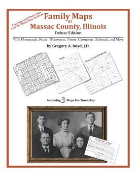 portada Family Maps of Massac County, Illinois (en Inglés)