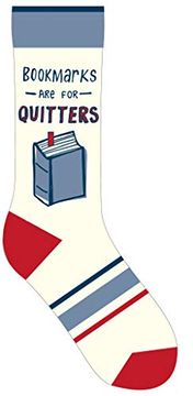portada Bookmarks are for Quitters Socks (in English)