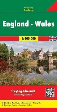 portada England-Wales: Mapa de Carreteras (1: 400000) (Freytag and Berndt)