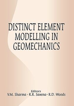 portada distinct element modelling in geomechani (en Inglés)