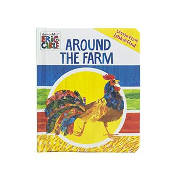 portada Eric Carle: Around the Farm (Look and Find) (en Inglés)